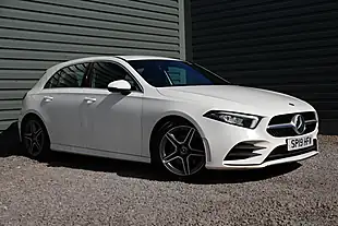 Used 2019 Mercedes-Benz a Class AMG Line White - Interior and Exterior details 6