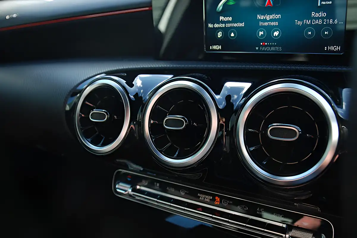 Used 2019 Mercedes-Benz a Class AMG Line White - Interior and Exterior details 9