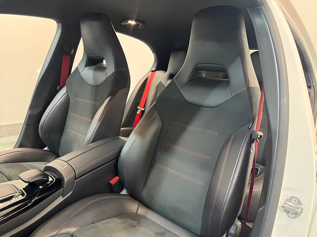Used 2019 Mercedes-Benz a Class AMG White - Interior and Exterior details 12