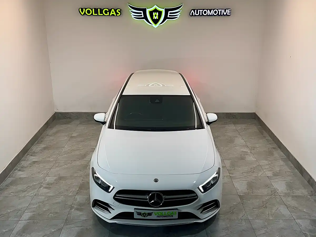 Used 2019 Mercedes-Benz a Class AMG White - Interior and Exterior details 2