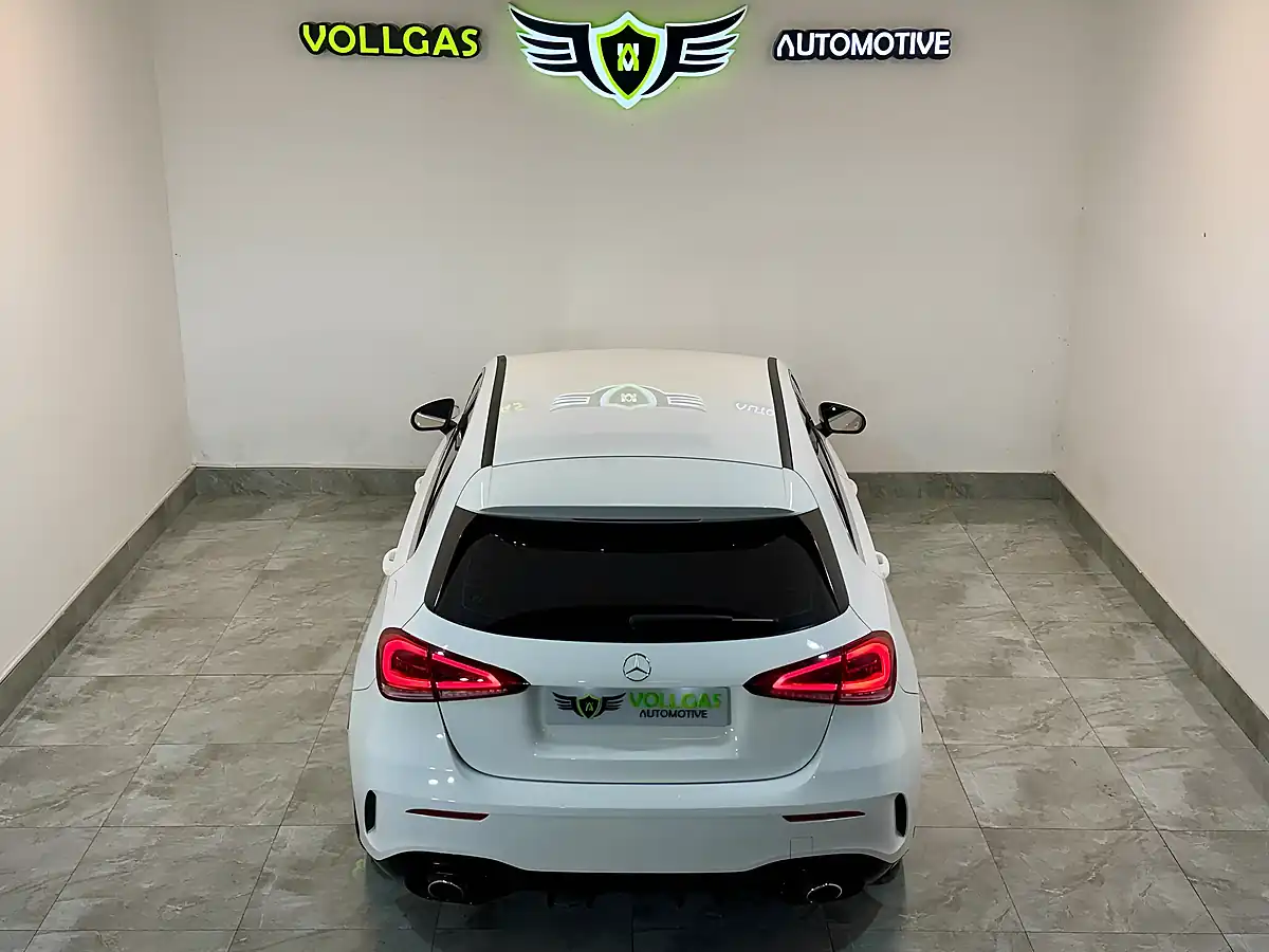 Used 2019 Mercedes-Benz a Class AMG White - Interior and Exterior details 5