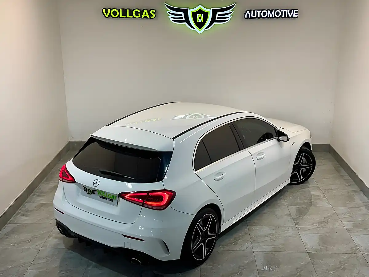 Used 2019 Mercedes-Benz a Class AMG White - Interior and Exterior details 6