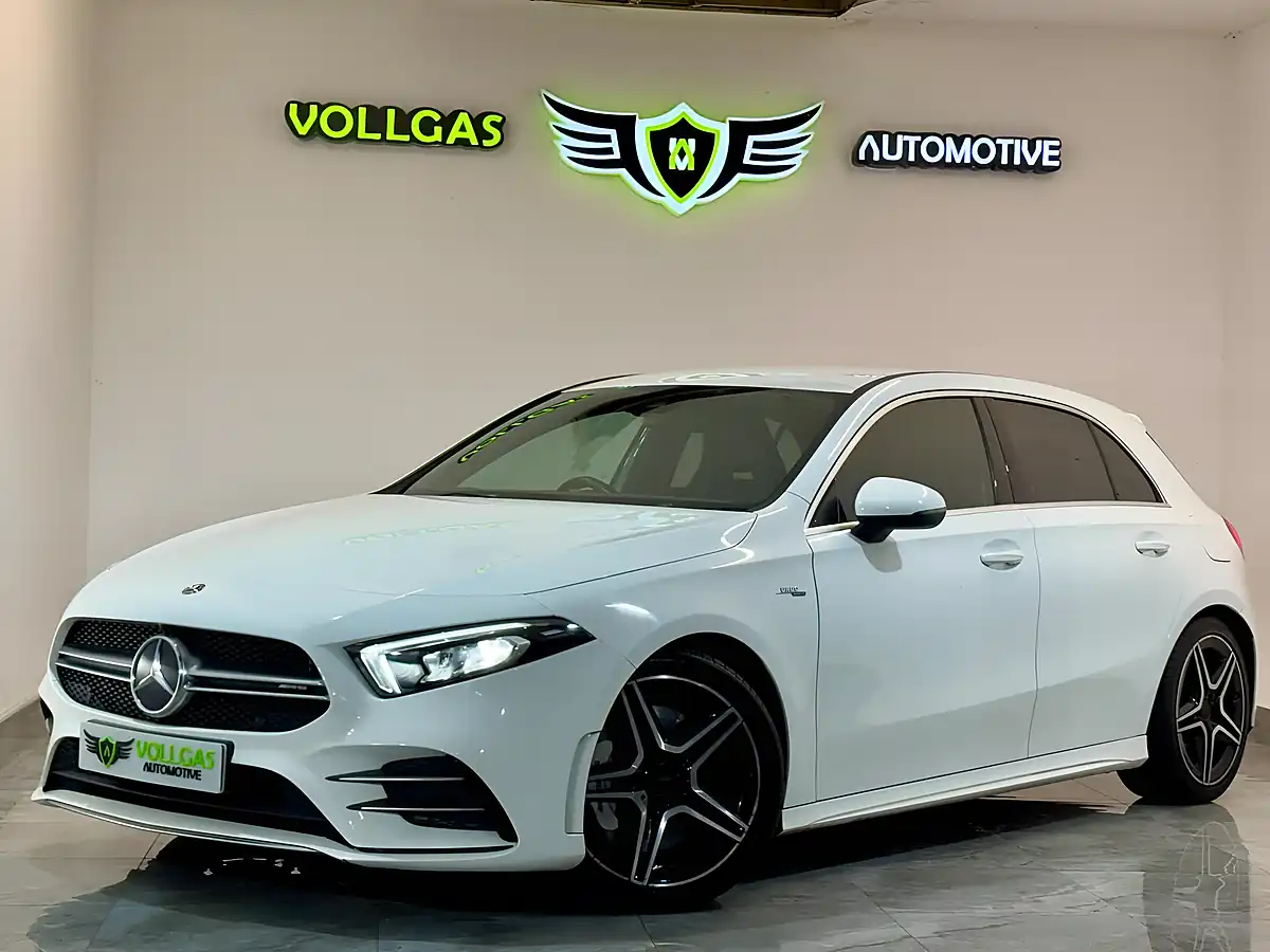Used 2019 Mercedes-Benz a Class AMG White - Interior and Exterior details 8