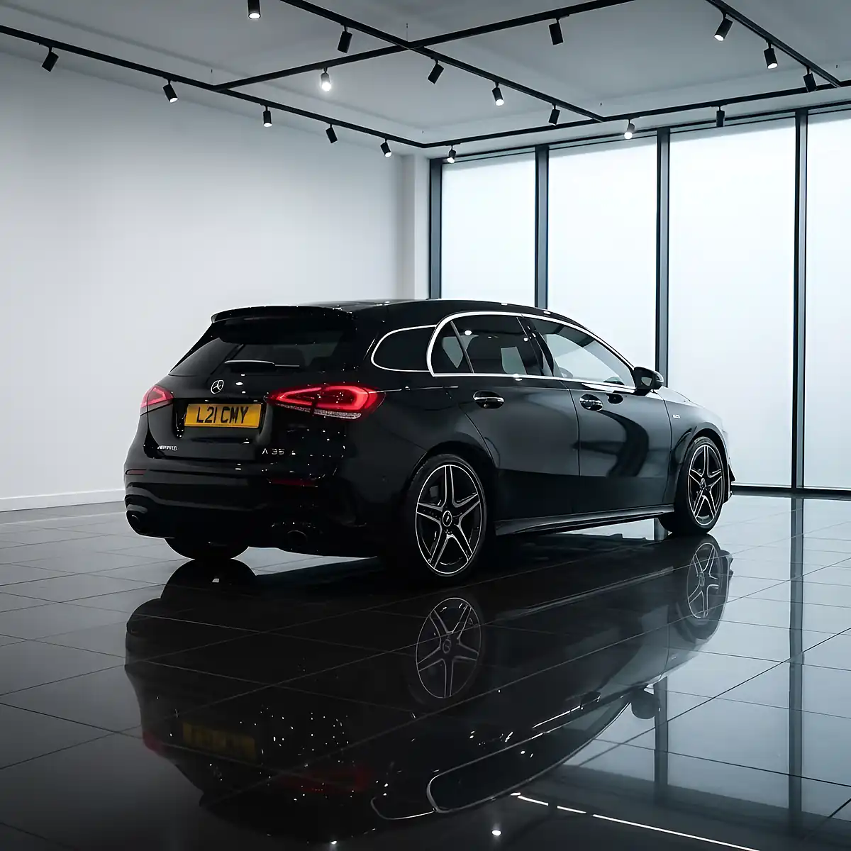 Used 2019 Mercedes-Benz a Class Premium Black - Interior and Exterior details 10