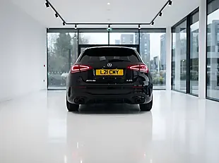 Used 2019 Mercedes-Benz a Class Premium Black - Interior and Exterior details 11