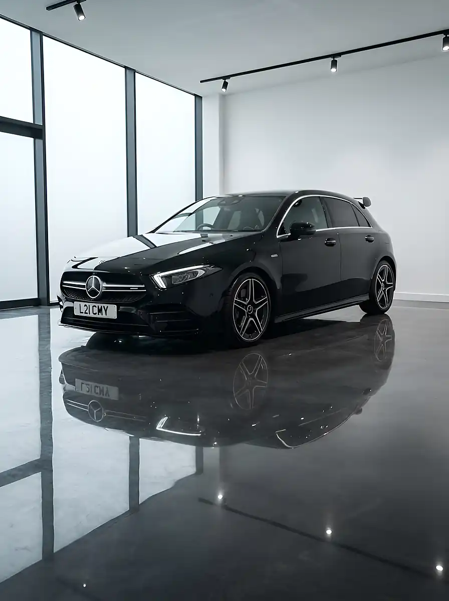 Used 2019 Mercedes-Benz a Class Premium Black - Interior and Exterior details 12