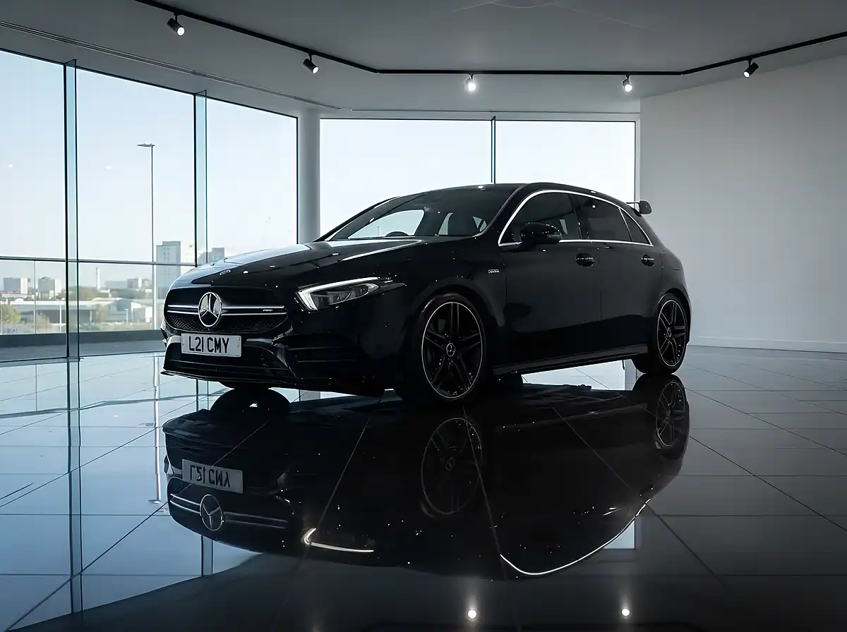 Used 2019 Mercedes-Benz a Class Premium Black - Interior and Exterior details 19