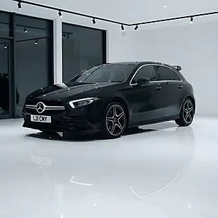 Used 2019 Mercedes-Benz a Class Premium Black - Interior and Exterior details 2