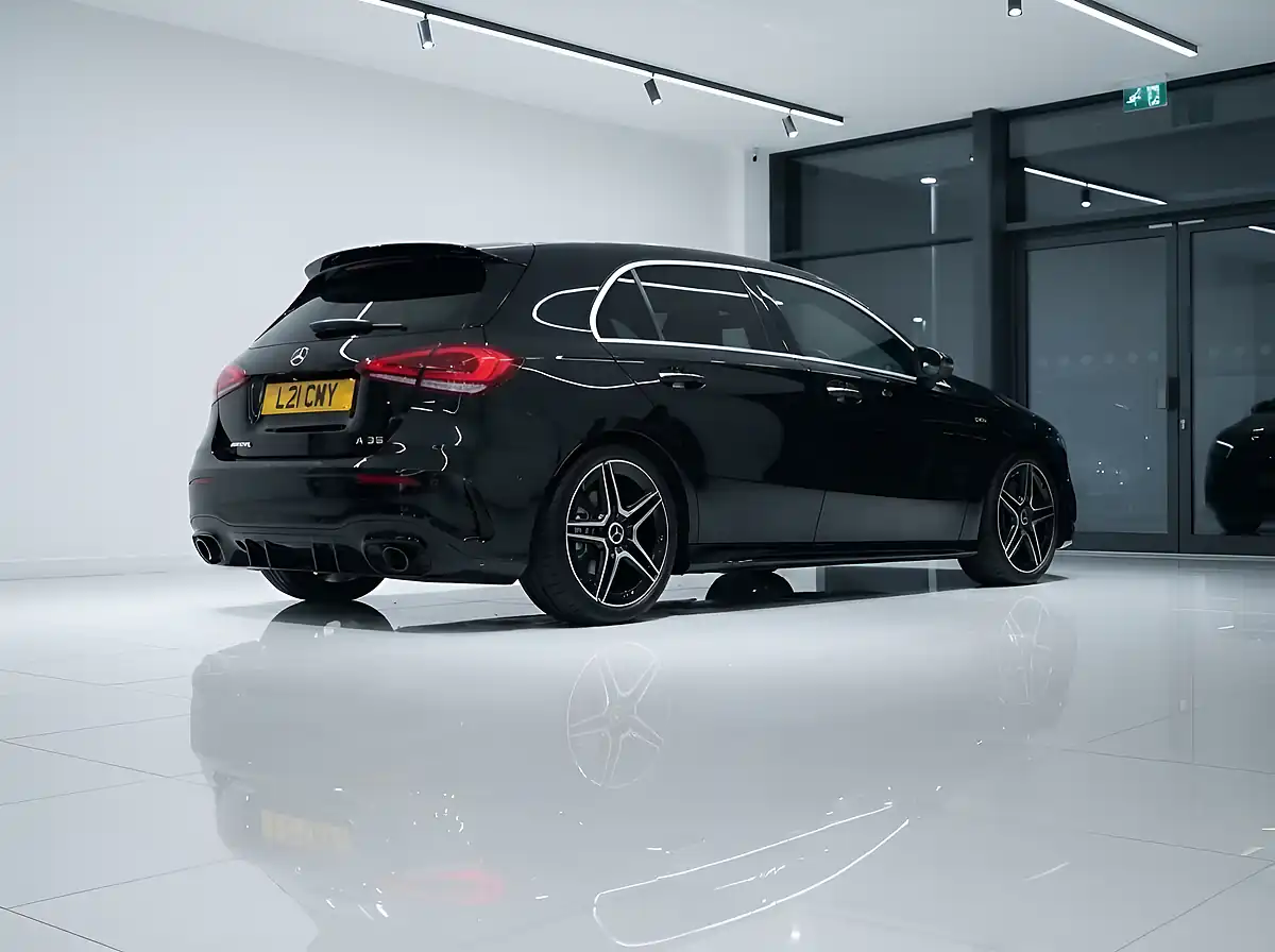 Used 2019 Mercedes-Benz a Class Premium Black - Interior and Exterior details 3