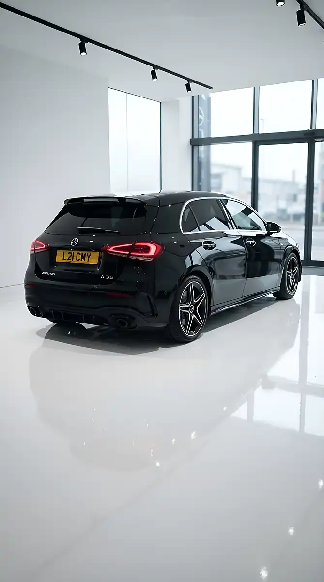 Used 2019 Mercedes-Benz a Class Premium Black - Interior and Exterior details 6