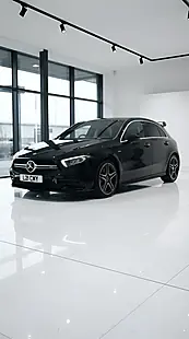 Used 2019 Mercedes-Benz a Class Premium Black - Interior and Exterior details 9