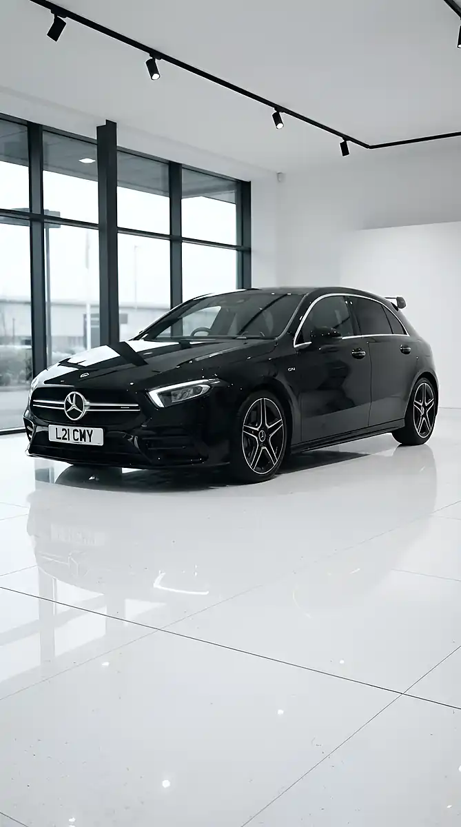 Used 2019 Mercedes-Benz a Class Premium Black - Interior and Exterior details 9
