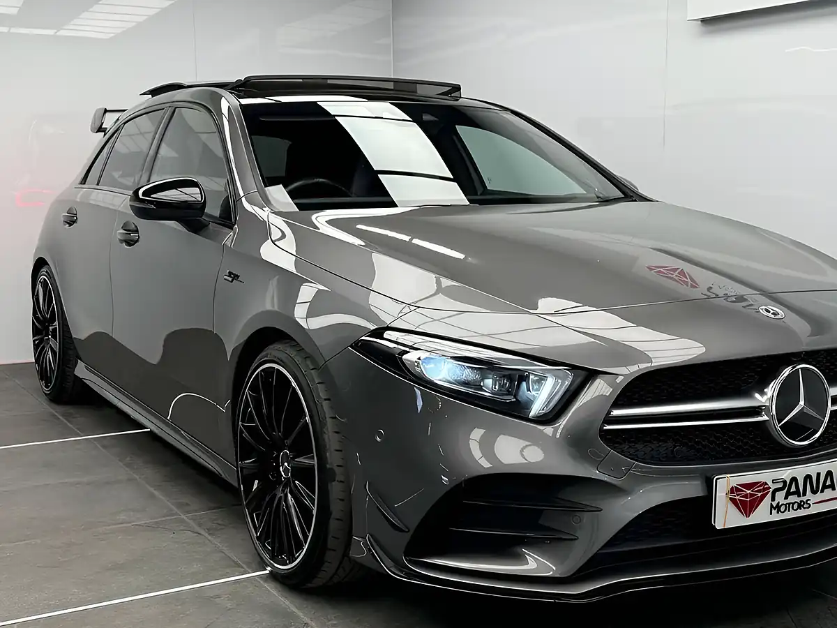 Used 2019 Mercedes-Benz a-Class Premium+ Grey - Interior and Exterior details 13