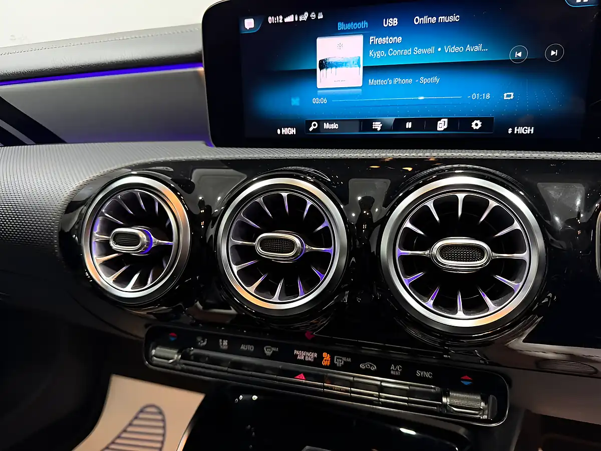 Used 2019 Mercedes-Benz a Class Premium Plus Black - Interior and Exterior details 16
