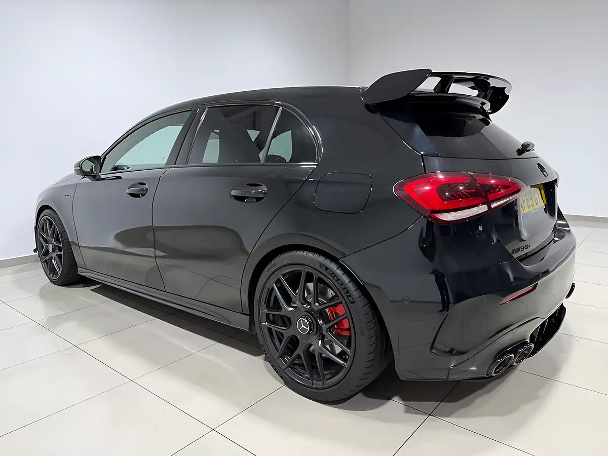 Used 2019 Mercedes-Benz a Class Premium Plus Black - Interior and Exterior details 9