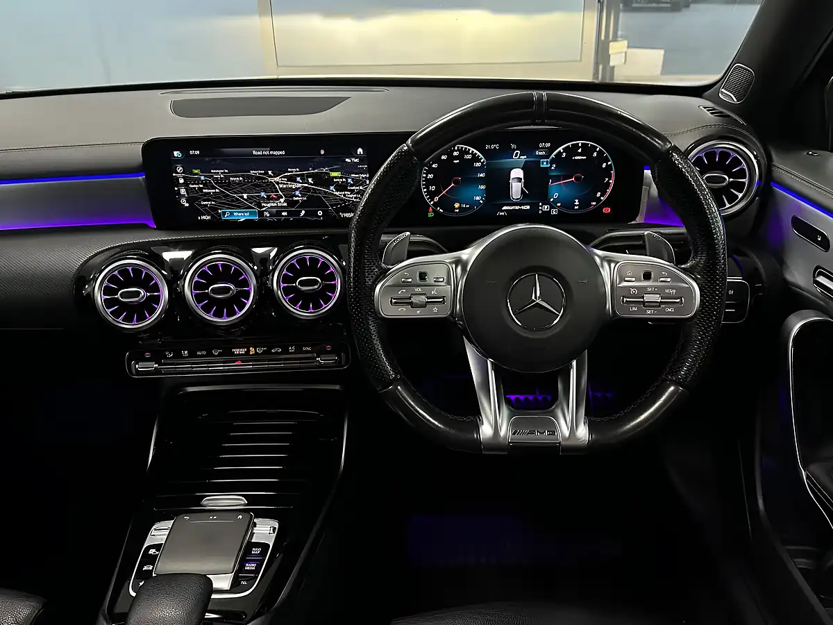 Used 2019 Mercedes-Benz a Class Premium Plus Black - Interior and Exterior details 13