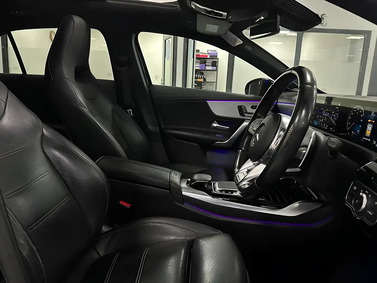 Used 2019 Mercedes-Benz a Class Premium Plus Black - Interior and Exterior details 15
