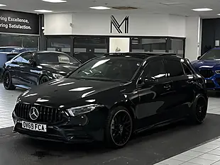 Used 2019 Mercedes-Benz a Class Premium Plus Black - Interior and Exterior details 5