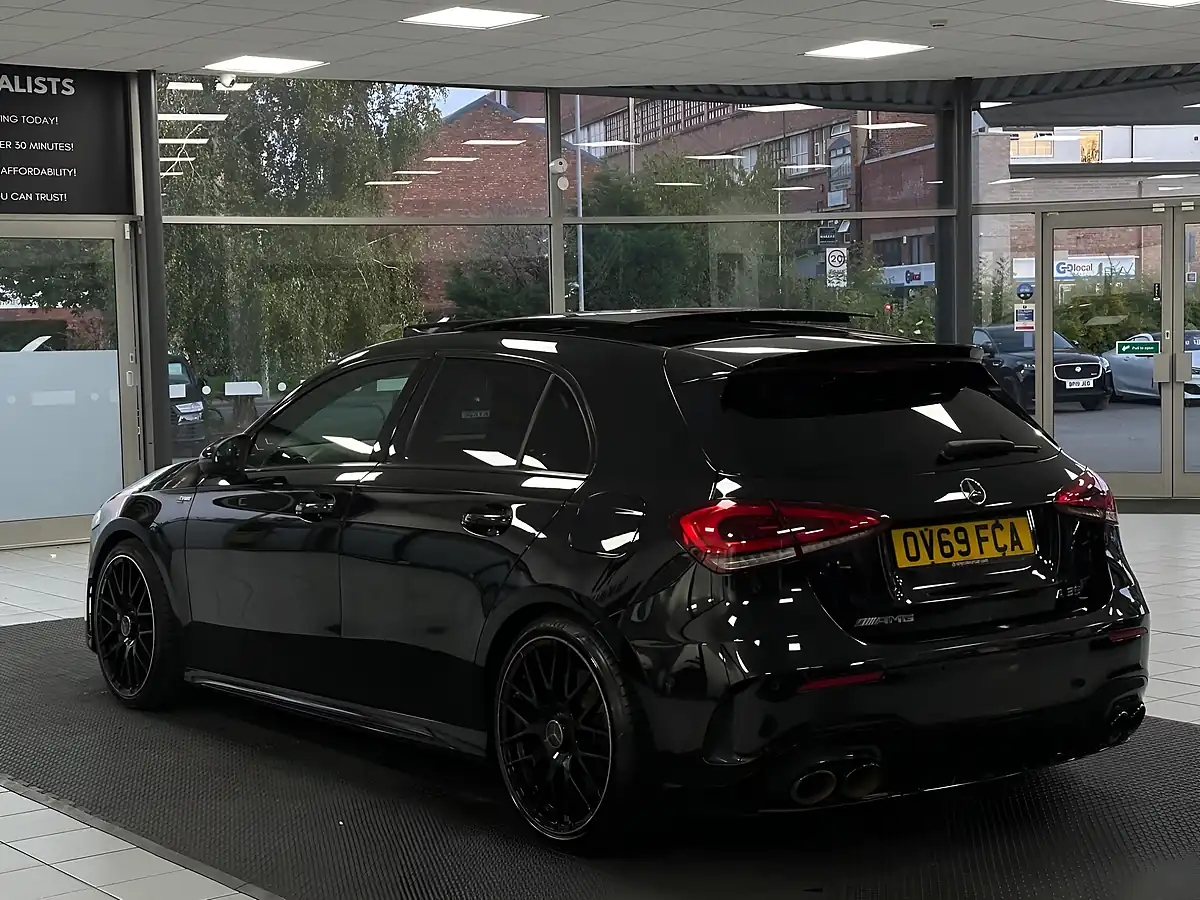 Used 2019 Mercedes-Benz a Class Premium Plus Black - Interior and Exterior details 8