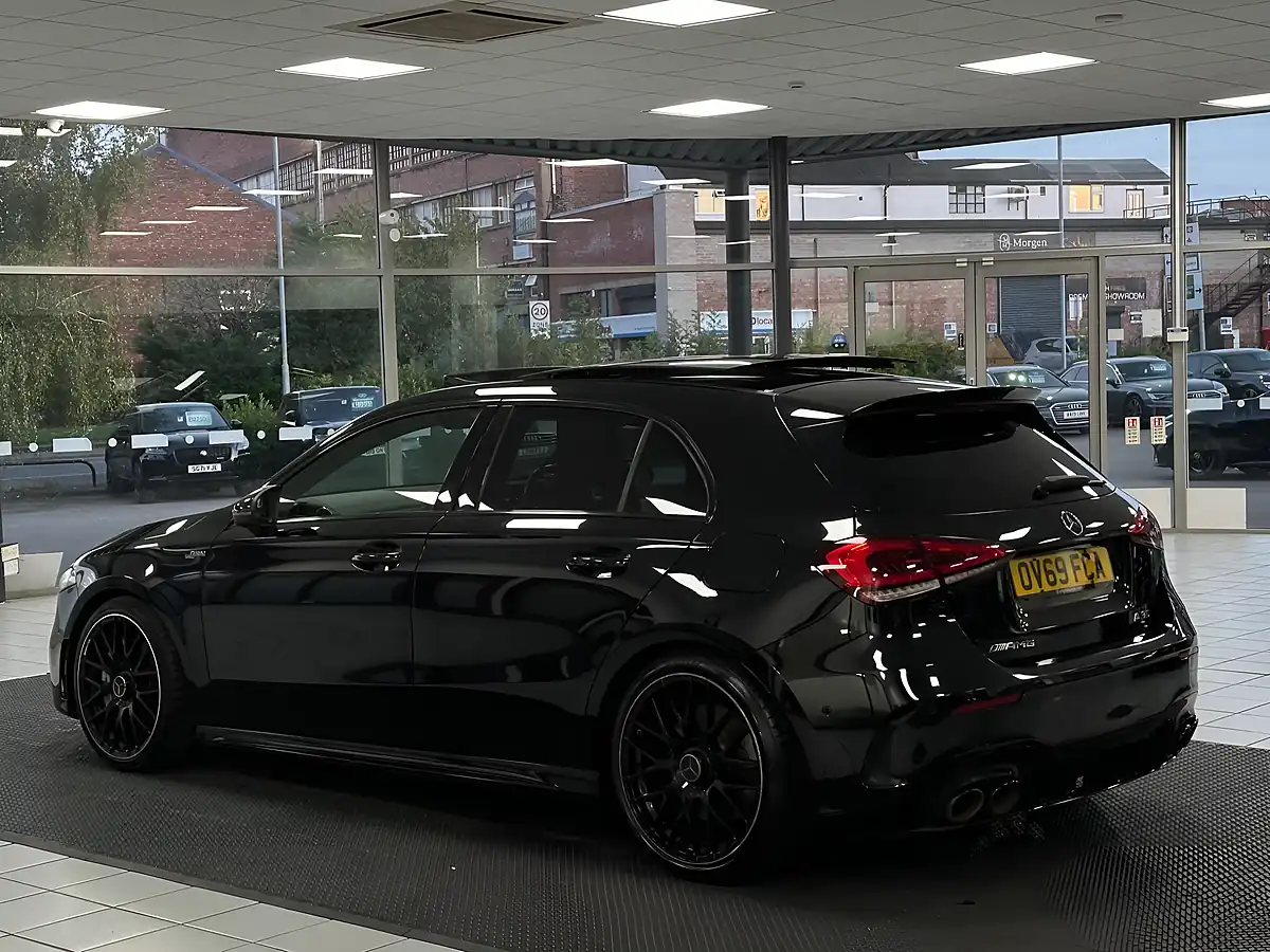 Used 2019 Mercedes-Benz a Class Premium Plus Black - Interior and Exterior details 9