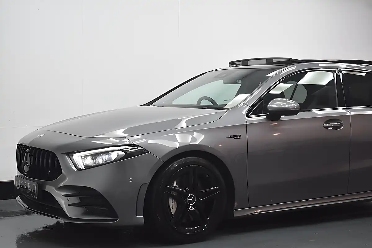 Used 2019 Mercedes-Benz a Class Premium Plus Grey - Interior and Exterior details 3
