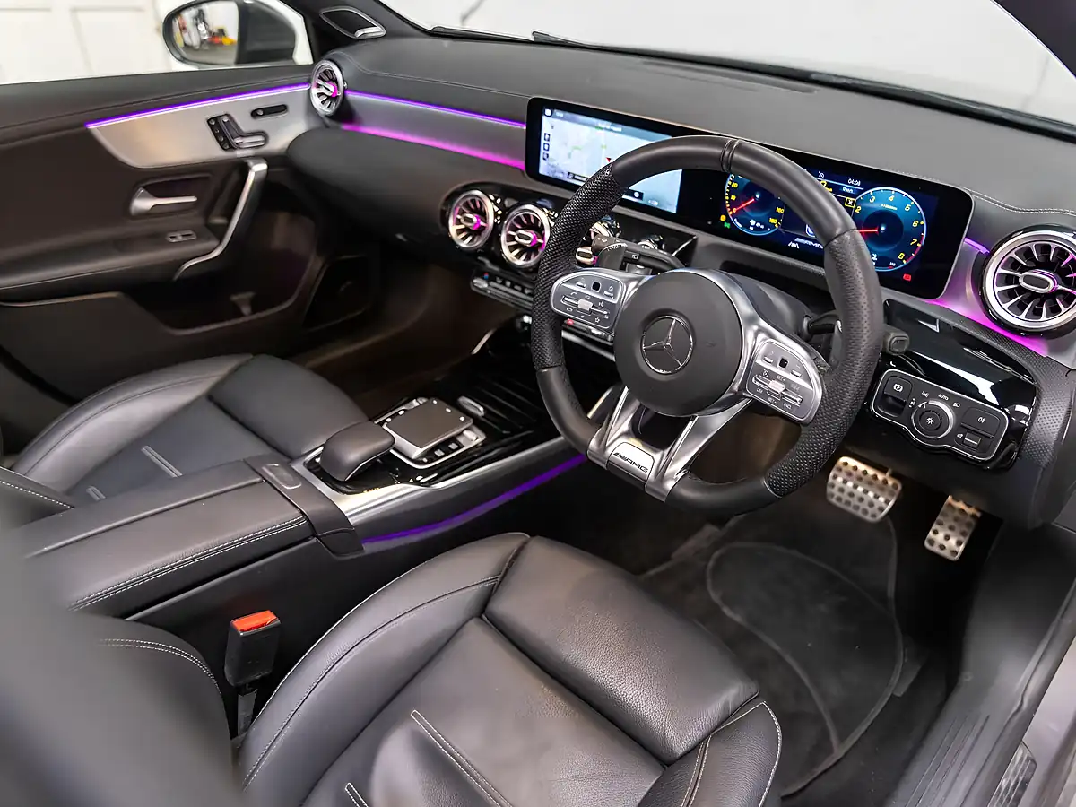 Used 2019 Mercedes-Benz a Class Premium Plus Grey - Interior and Exterior details 11