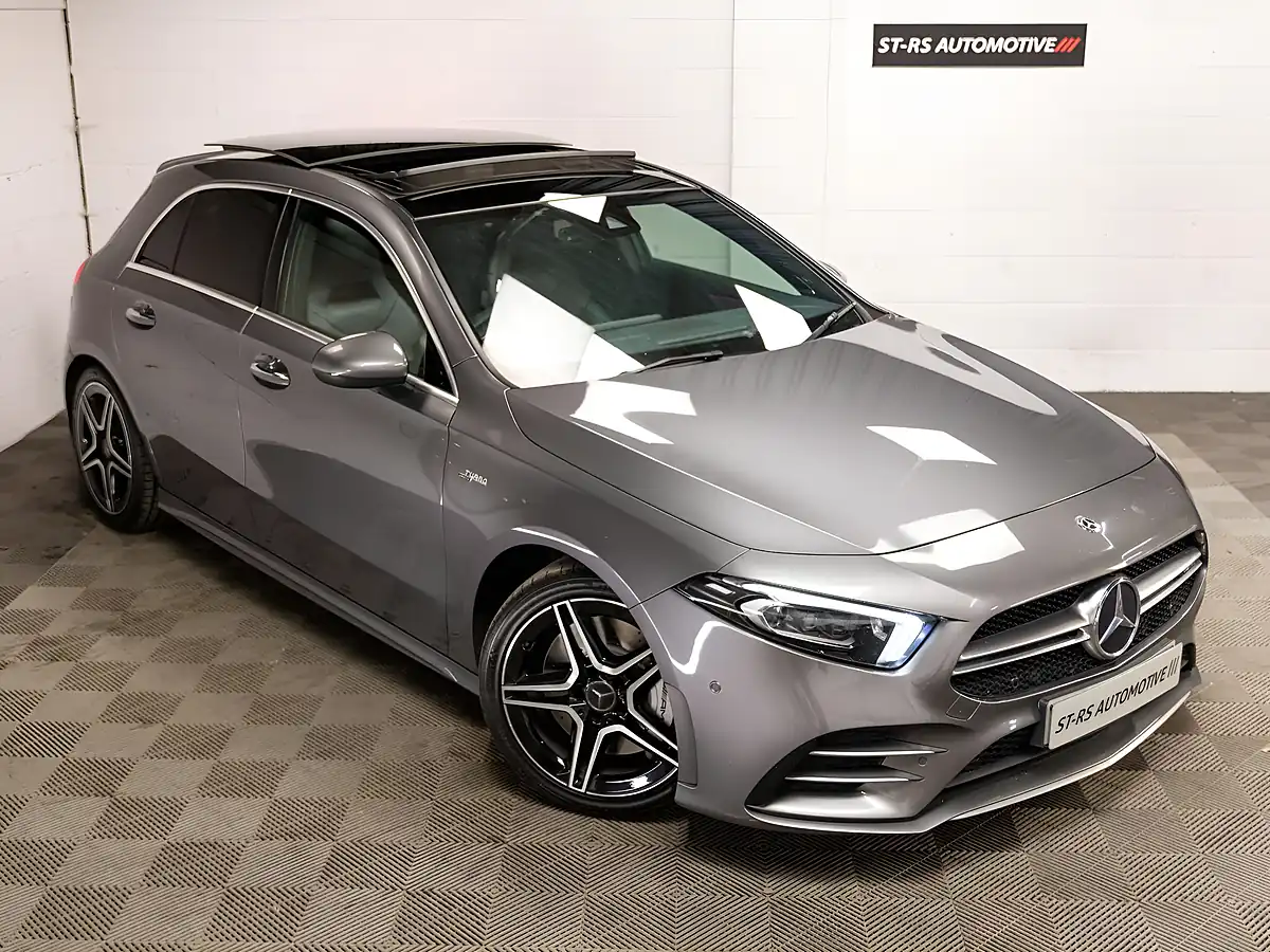 Used 2019 Mercedes-Benz a Class Premium Plus Grey - Interior and Exterior details 5