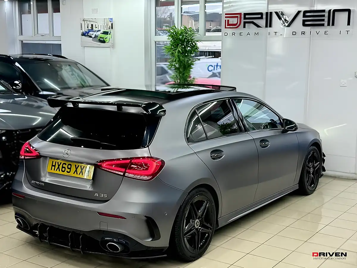 Used 2019 Mercedes-Benz a Class Premium Plus Grey - Interior and Exterior details 2