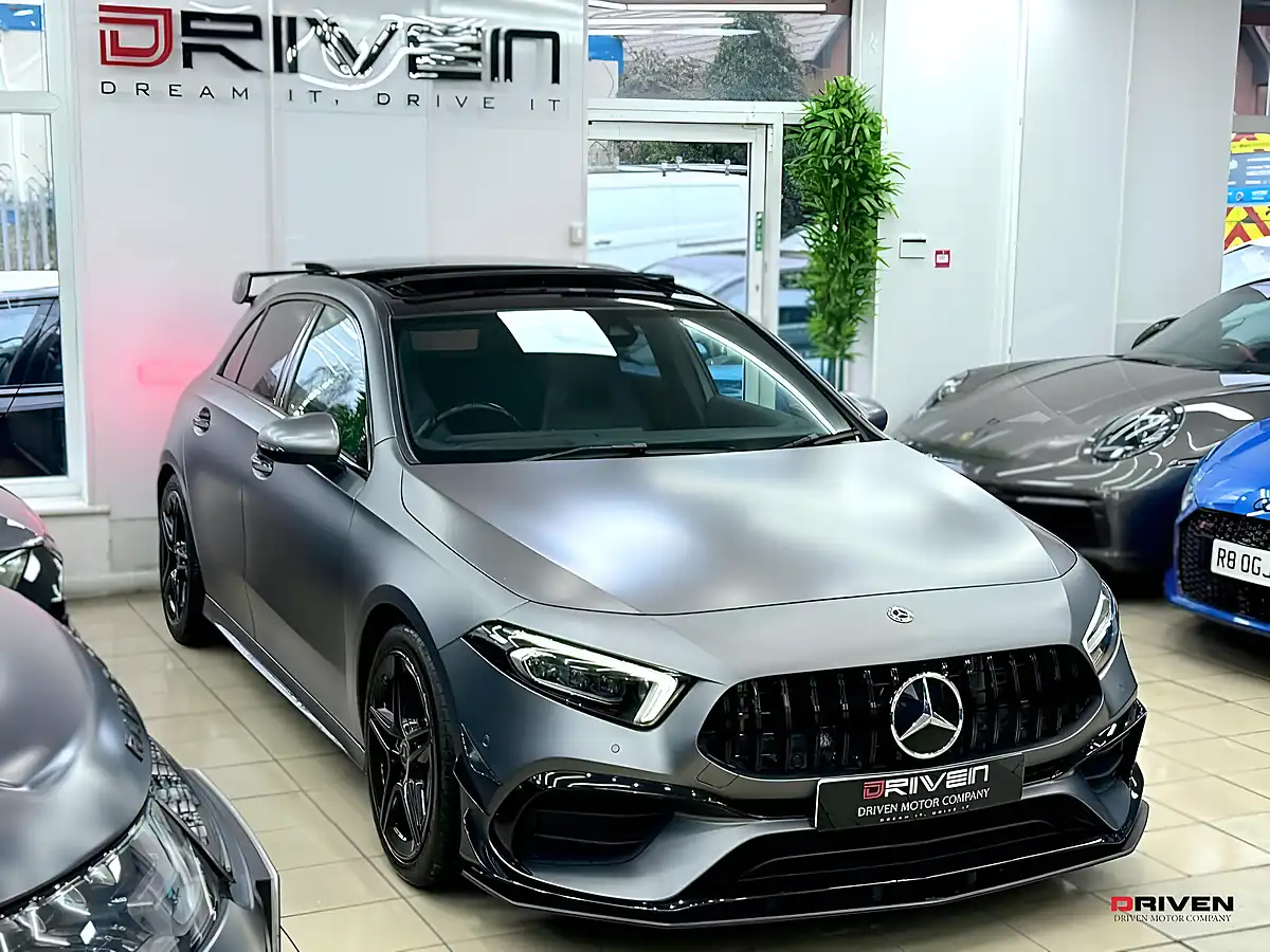 Used 2019 Mercedes-Benz a Class Premium Plus Grey - Interior and Exterior details 5