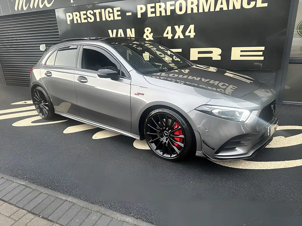 Used 2019 Mercedes-Benz a Class Premium Plus Mountain Grey Metallic - Interior and Exterior details 2