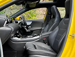Used 2019 Mercedes-Benz a Class Premium Plus Yellow - Interior and Exterior details 18