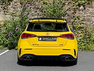 Used 2019 Mercedes-Benz a Class Premium Plus Yellow - Interior and Exterior details 6