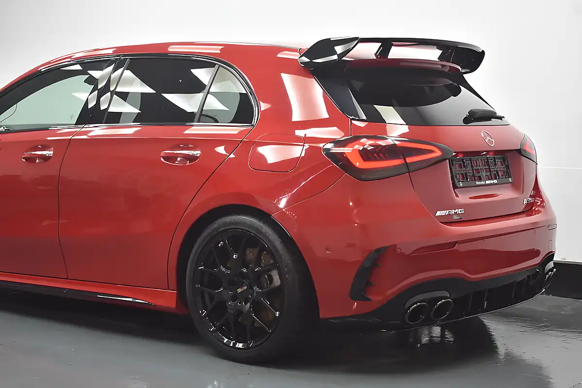 Used 2019 Mercedes-Benz a Class Premium Red - Interior and Exterior details 10