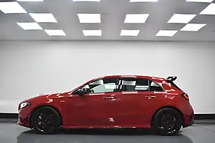 Used 2019 Mercedes-Benz a Class Premium Red - Interior and Exterior details 11