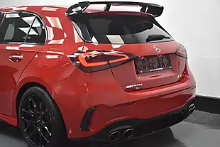 Used 2019 Mercedes-Benz a Class Premium Red - Interior and Exterior details 12