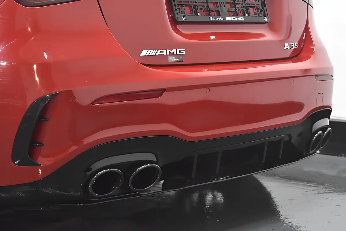 Used 2019 Mercedes-Benz a Class Premium Red - Interior and Exterior details 14