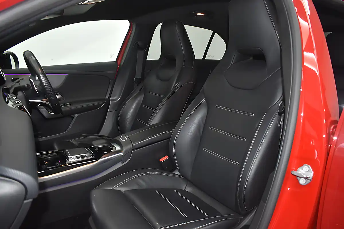 Used 2019 Mercedes-Benz a Class Premium Red - Interior and Exterior details 18