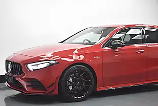 Used 2019 Mercedes-Benz a Class Premium Red - Interior and Exterior details 2