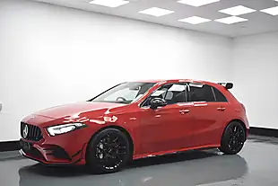 Used 2019 Mercedes-Benz a Class Premium Red - Interior and Exterior details 3