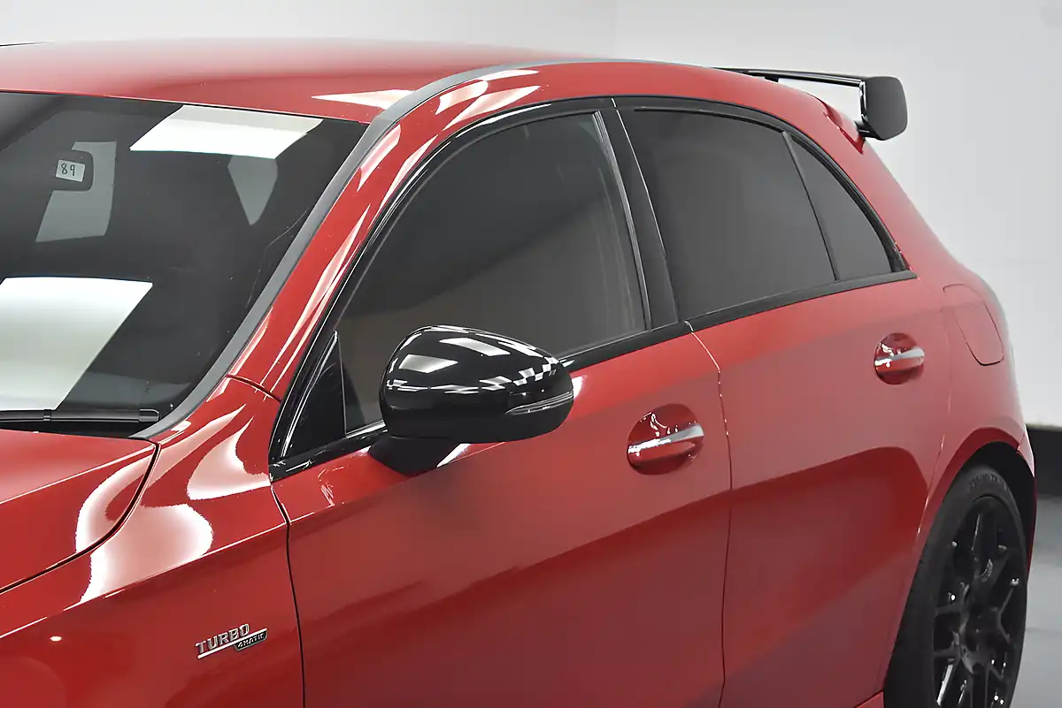 Used 2019 Mercedes-Benz a Class Premium Red - Interior and Exterior details 6