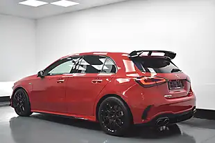 Used 2019 Mercedes-Benz a Class Premium Red - Interior and Exterior details 9