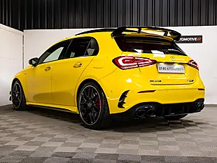 Used 2019 Mercedes-Benz a Class S Plus Yellow - Interior and Exterior details 7