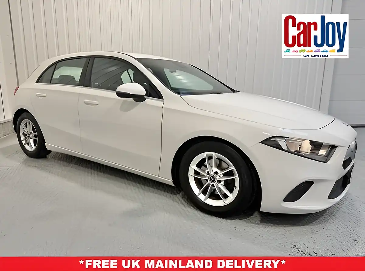 Used 2019 Mercedes-Benz a Class Se Polar White - Front View