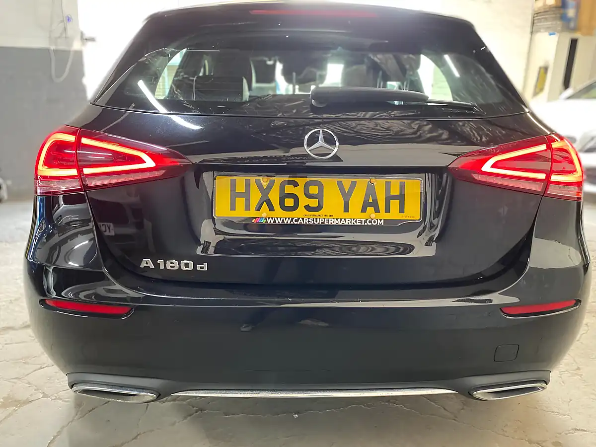 Used 2019 Mercedes-Benz a Class Sport Black - Interior and Exterior details 10