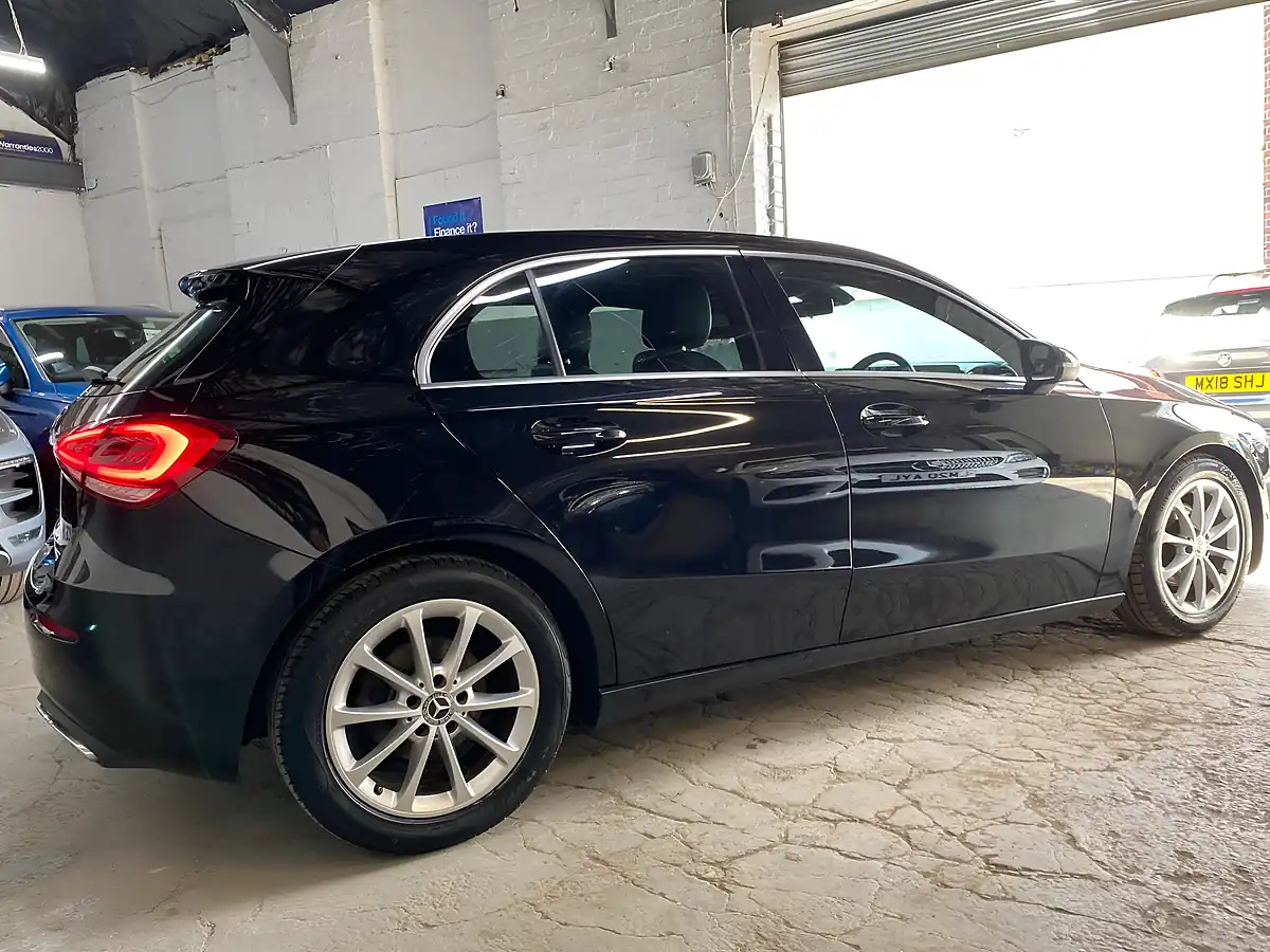 Used 2019 Mercedes-Benz a Class Sport Black - Interior and Exterior details 11