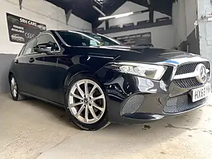 Used 2019 Mercedes-Benz a Class Sport Black - Interior and Exterior details 2