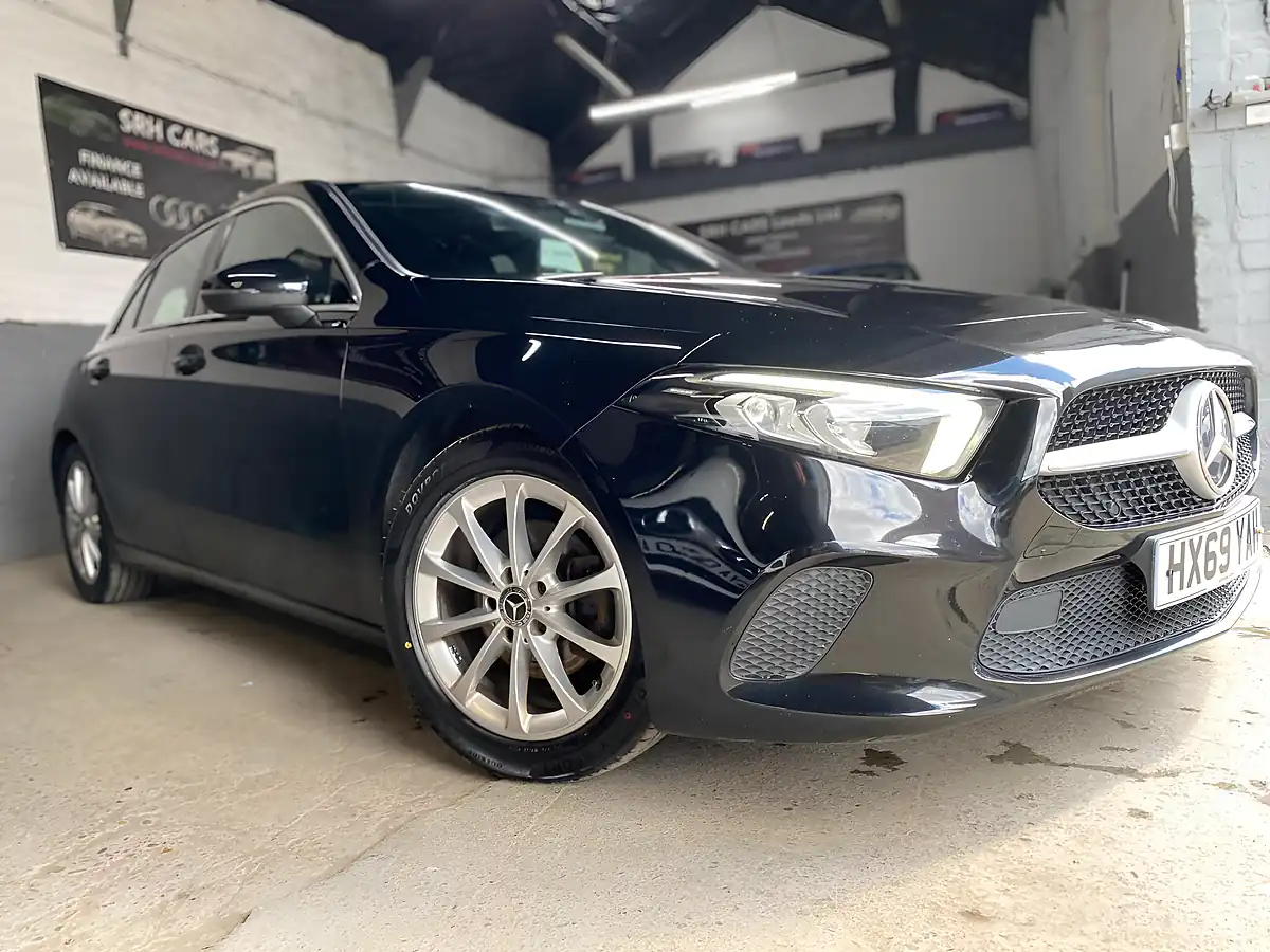 Used 2019 Mercedes-Benz a Class Sport Black - Interior and Exterior details 2