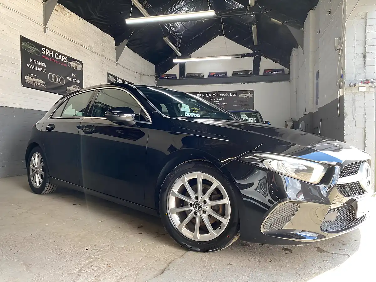 Used 2019 Mercedes-Benz a Class Sport Black - Interior and Exterior details 6