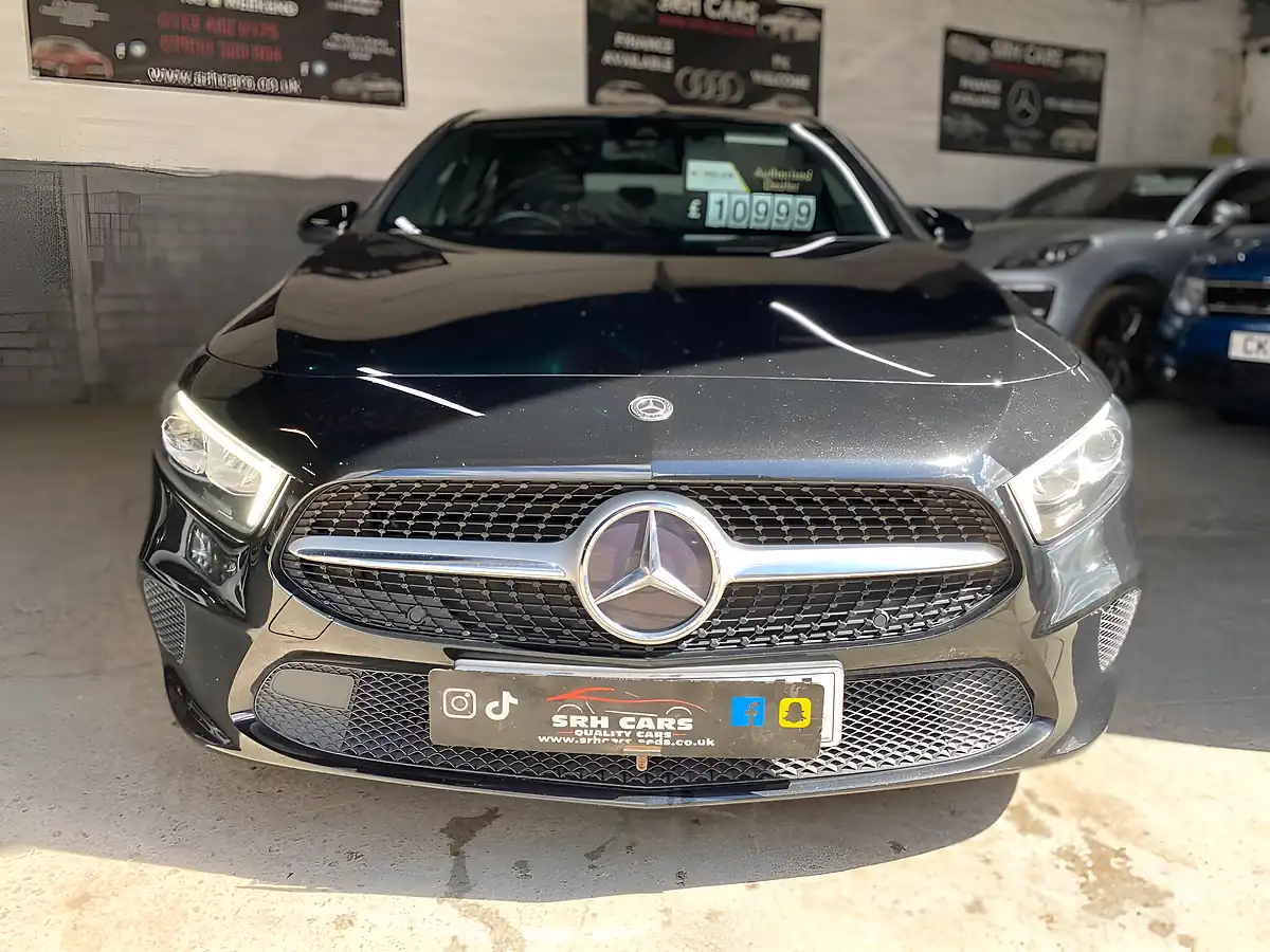 Used 2019 Mercedes-Benz a Class Sport Black - Interior and Exterior details 8