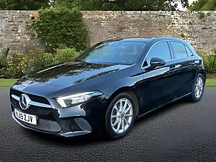 Used 2019 Mercedes-Benz a Class Sport Black - Interior and Exterior details 4